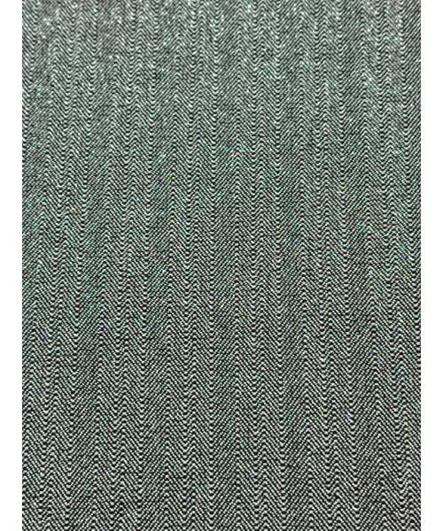 Tkanina garniturowa grubszy materiał szary srebrny 146x115